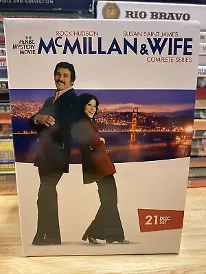 McMillan & Wife: TV Series (DVD) Season 1-6 Rock Hudson Susan Saint James • $32