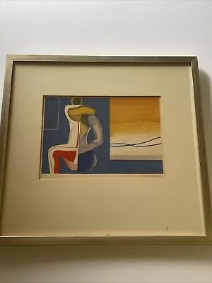 Georgi Daskaloff Lithograph Abstract Cubism Bulgarian Modernist Expressionism • $800