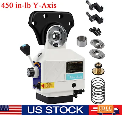 Power Feed Y-Axis For Milling Machine 450 In-lb Torque 5/8  Shaft 110V 200 RPM • $139.95