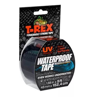 TRex RFlex Waterproof Tape 2” X 5ft NEW • £11.98