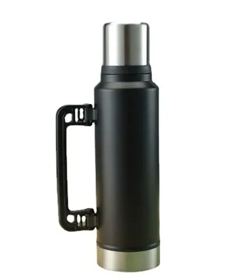 1.4L Stainless Steel Flask Hot Cold Tea Drink Thermos Vacuum Bottle With Handle • £22.96