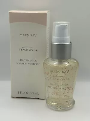 NIB Mary Kay Timewise   NIGHT SOLUTION   FULL SIZE-ALL SKIN TYPES-FREE SHIPPING • $18.99