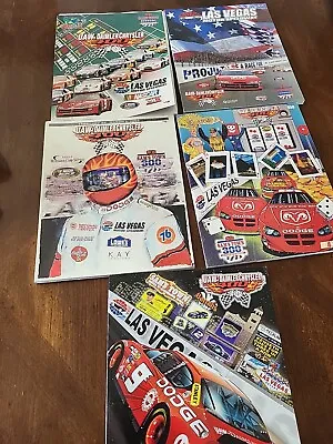 Las Vegas Motor Speedway Nascar Programs Guide Lot 5 Uaw Daimler Chrysler 400 • $14.99