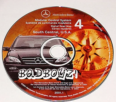 2001 02 Mercedes Benz M Ml320 Ml430 Ml55 Sport Navigation Nav Cd South Central  • $26