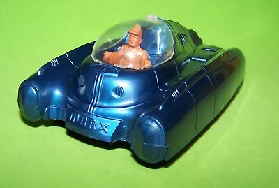 1950's MARX SPACE PATROL BLUE HARD PLASTIC SPACE CAR AND DRIVER • $125