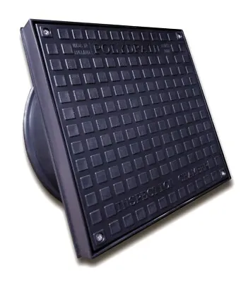 Polydrain 320mm Inspection Chamber Cover Square Manhole Drain Cover  • £22.70