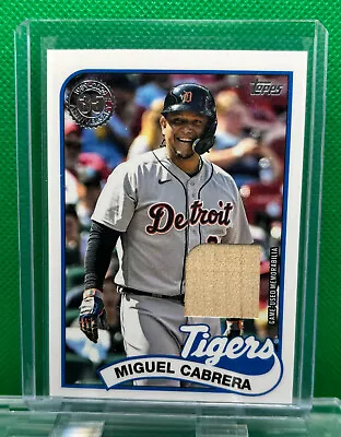 2024 Topps Series 1 - MIGUEL CABRERA - #89BR-MC - 35th Anniversary Bat Relic • $7.99