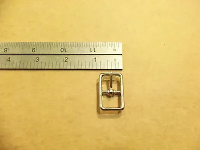 1/2  Nickel Plated Bridle Middle Bar Buckle (Pack Of 25)   • $14.50