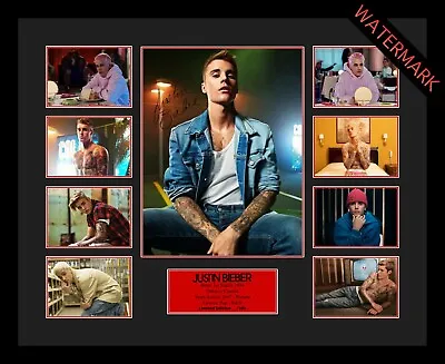 $108.99 • Buy Justin Bieber Yummy 2020 Limited Edition 100 Only Signed & Framed Memorabilia 