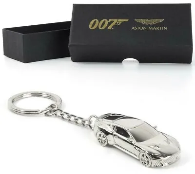 £33.99 • Buy Official No Time To Die Aston Martin Dbs Silver Keyring James Bond 007 New Gift