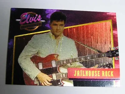 ELVIS PRESLEY 1992 River Group Jailhouse Rock Dufex  Card #7 Of 40 • $15