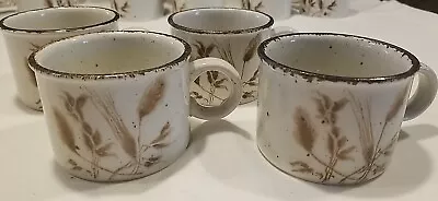 VTG Stonehenge Midwinter Wild Oats Mugs Cups Set Of 4 Mint MCM • $28.50