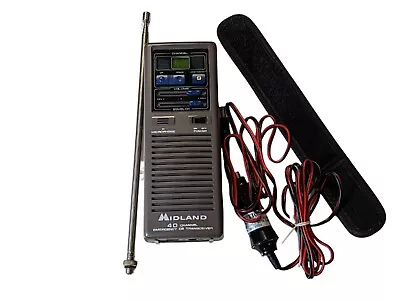 Midland Ready Rescue 2-way CB Radio W/Charger + Antenna +Case Model 77-909 • $15.20