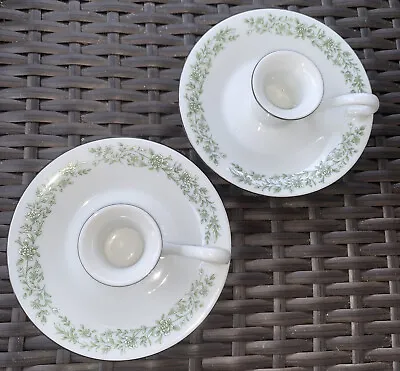 Mikasa Fine China G 9059 Candle Holders Set Of 2 • $14.99