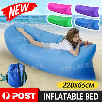 Mountview Air Bag Sofa Bed Fast Inflatable Lounge Sleeping Camping Hiking Lay • $13.95