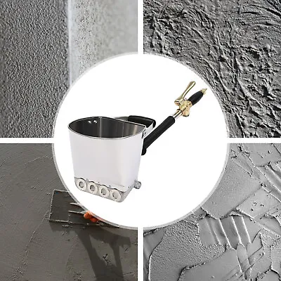 Cement Mortar Concrete Stucco Plastering Sprayer Hopper Paint Wall Gun Tool • $38.96