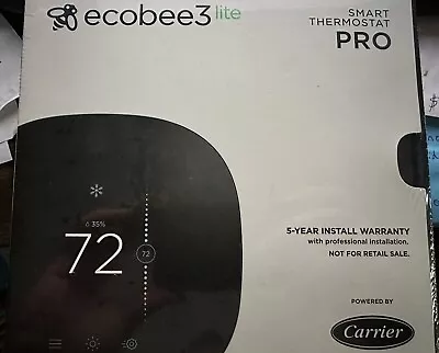 Ecobee3 Lite Smart Thermostat Pro Powered By Carrier • $78