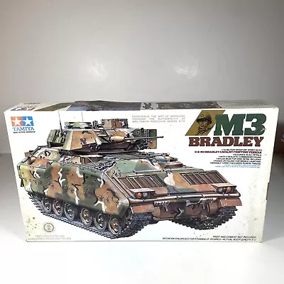 Vintage Tamiya US M3 Bradley Cavalry Fighting Vehicle Model Kit No. 131 - NEW!!! • $42.99