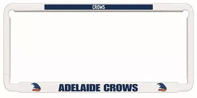 OFFICIAL AFL ADELAIDE CROWS Car Number Plate Frame Cover Surround • $19.99