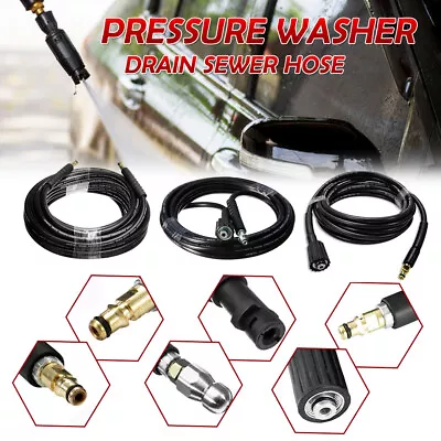 £17.29 • Buy 6/10m High Pressure Washer Replacement Pipe Cleaning Hose For Karcher K2 Cleaner