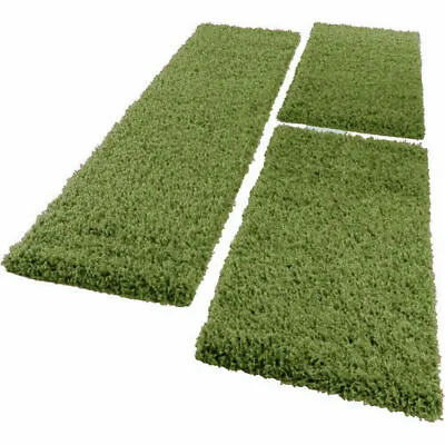 Long Small Shaggy Hallway Runner Rugs Non Slip On Carpet Kitchen Floor Mats 5cm • £9.89