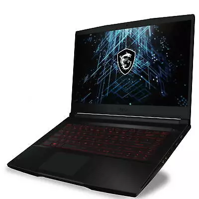 MSI 11SC-693US Thin 15.6  FHD I5-11400H 2.7GHz NVIDIA GeForce GTX 1650 With • $355