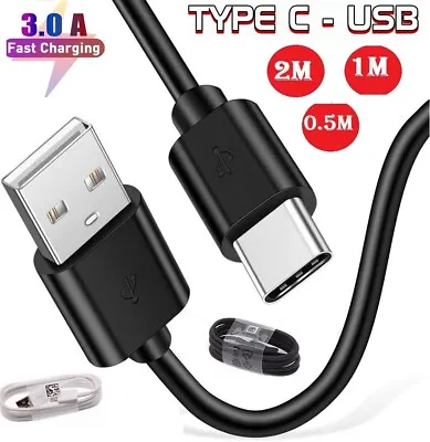 Fast Charger For Samsung Galaxy S8 S9 S10+ USB-C Type C Charging Cable Lead Wire • £2.70