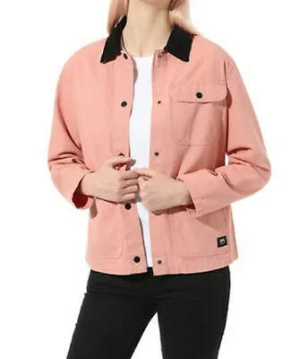 Vans Women's Drill Chore Rose Dawn Jacket (VN0A47Y3ZLS) Sizes M & XL - NWT  • $60.13