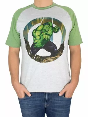 Brand New In Packaging Mens Incredible Hulk T Shirt Size M.  Grey And Green • £9.99