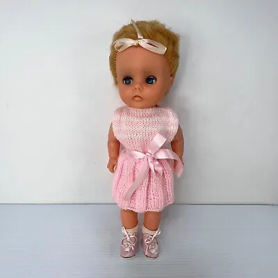Vintage 1950s/60s Roddy Vinyl Fashion Doll 40cm / 16  Pink Outfit Dress Shoes • $48.50