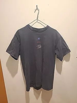 Vintage Hurley Shirt Vintag Mens Large Black Double Sided Surf Skate Made In USA • $24.97