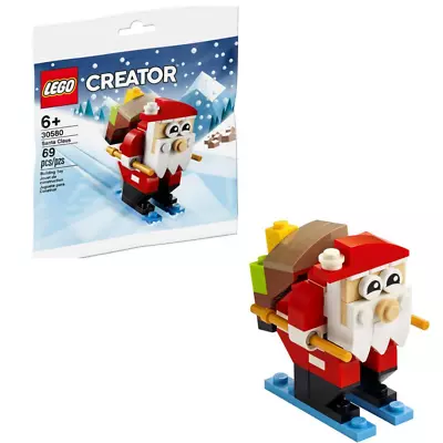 LEGO 30580 Santa Claus Creator Polybag Seasonal Christmas Brand New Hard To Find • $16.50