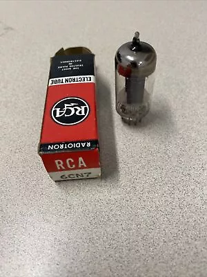 Vintage Rca 6cn7 Tube Nos Tested • $5.57