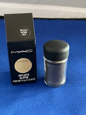 MAC REFLECTS ANTIQUE GOLD GLITTER  - 4.5g--GENUINE— AUTHENTIC—NEW IN BOX • $35