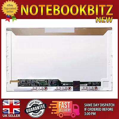 15.6  Screen For Packard Bell Easynote Tj65-cu-003lu Wxga 40pins Glossy • £28.93