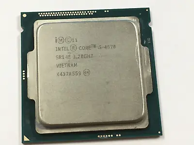 Intel Core I5 - 4570 / SR14E  3.20GHz 6MB Quad-Core CPU LGA1150 • $14.99