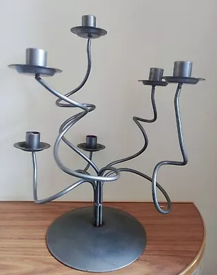 Large Organic Style 6 Arm Candelabra. Statement Centerpiece • £22