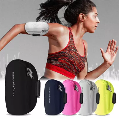 Universal Sports Armband Case Running Gym Pouch Holder Bag For IPhone Cell Phone • £7.19