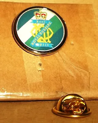 13th 18th Royal Hussars Lapel Pin Badge . • £6