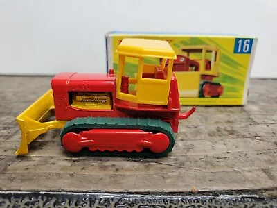 Matchbox #16 CASE TRACTOR  NEAR MINT  Original Box • $20