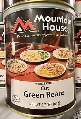 Mountain House Cut Green Beans Freeze Dried #10 Can Emergency Food Storage New • $29.98