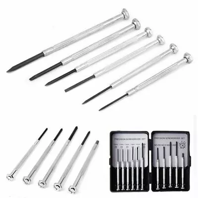 11Pcs Micro Screwdriver Set Precision Tool Watch Jewelry Glasses Repairs Kit • $8.99