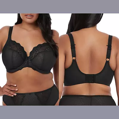 NWT $64 Elomi [  38N US] Elomi Charley Full Figure Underwire Plunge Bra #T540 • $56.99