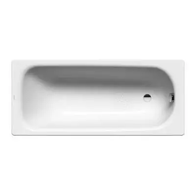 Kaldewei Saniform Plus Anti-Slip Rectangular Steel Bath & Grip Holes - 1700mm X  • £402.95