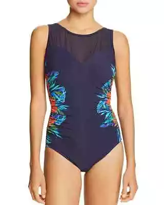 Miraclesuit L66707 Womens Samoan Sunset DD-Cup One-Piece Size 18 • $133.76