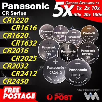 CR2032 2032 Coin Battery CR2412 CR2025 CR2016 CR1632 CR1620 CR1616 CR1220 • $1.80
