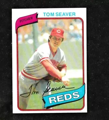 TOM SEAVER 1980 Topps #500 Cincinnati Reds Chicago White Sox NR-MINT • $0.35