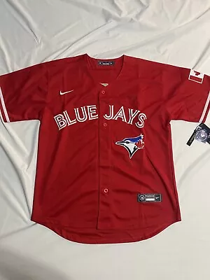 Vladimir Guerrero Jr #27 Toronto Blue Jays Red Jersey Mens Large Stitched New • $50