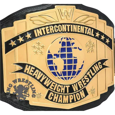 £134.99 • Buy WWE Intercontinental Heavy Weight Wrestling Championship Replica Gold Plated Wwf