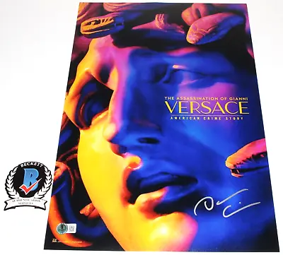 DARREN CRISS SIGNED GIANNI VERSACE AMERICAN CRIME STORY 12x18 POSTER BECKETT COA • $195.49